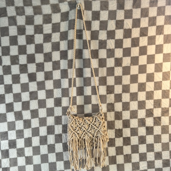 MCI & MERONA LOT OF 3  Boho Crochet & Beaded Purse + 1 Crochet Handbag - Picture 6 of 14